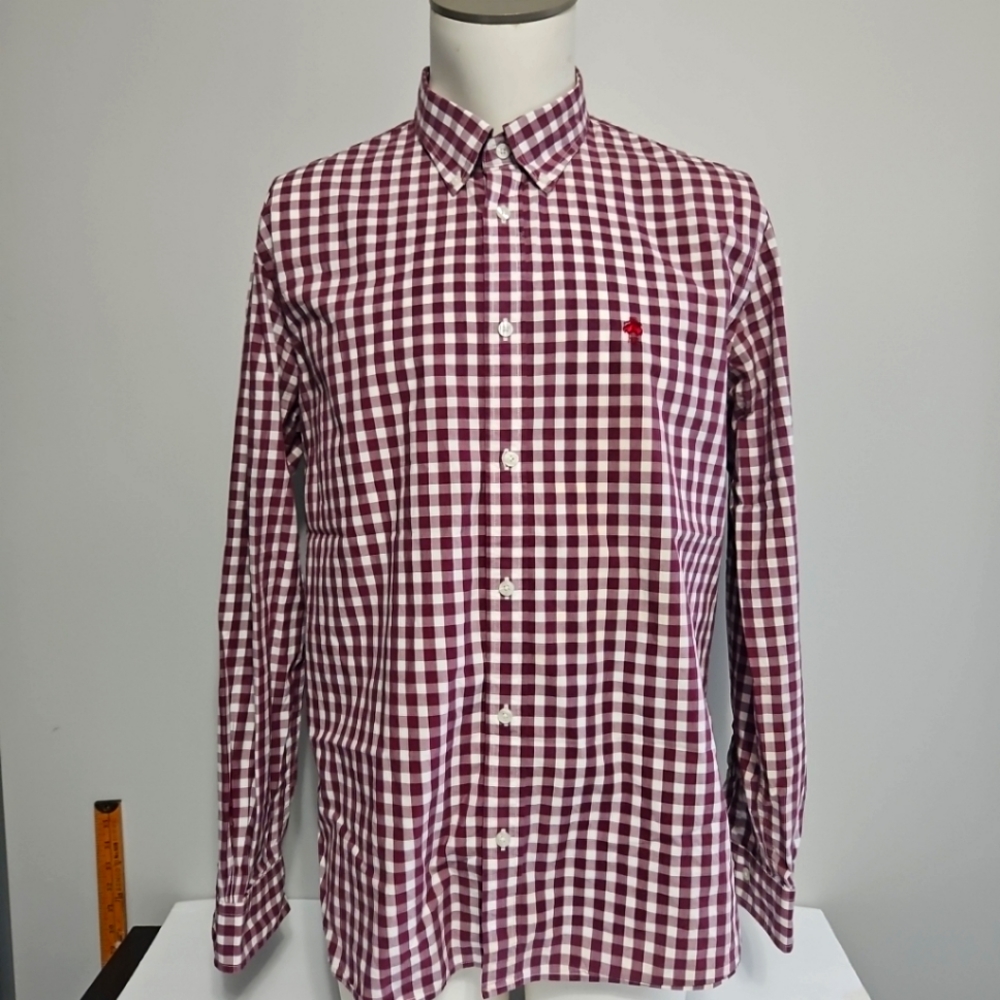 Brooks Brothers men's size xl burgundy button down